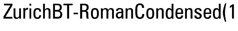 ZurichBT-RomanCondensed(1)