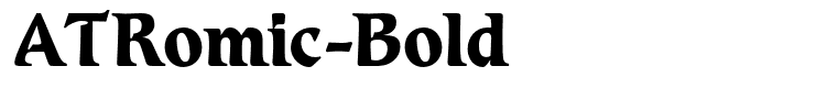 ATRomic-Bold