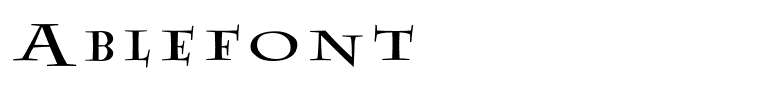 Ablefont