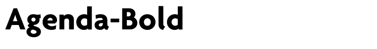 Agenda-Bold