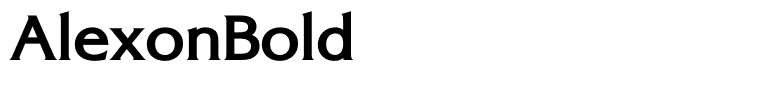AlexonBold