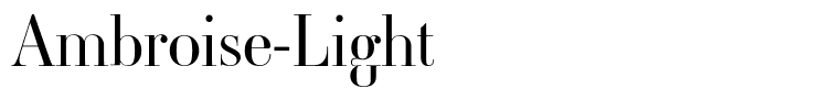 Ambroise-Light