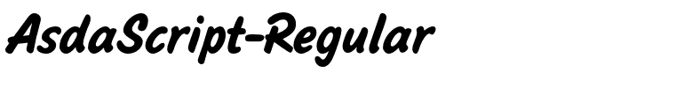AsdaScript-Regular