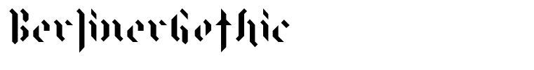 BerlinerGothic