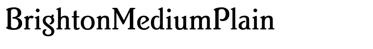 BrightonMediumPlain