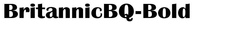 BritannicBQ-Bold