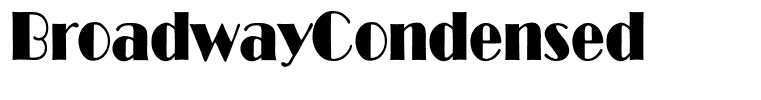 BroadwayCondensed