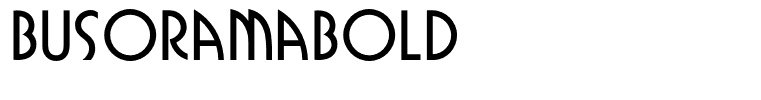 BusoramaBold