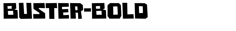 Buster-Bold