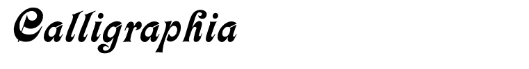 Calligraphia