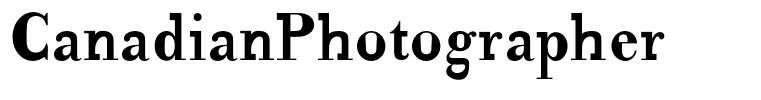 CanadianPhotographer
