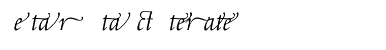 CentaurMT-ItalicAlternate