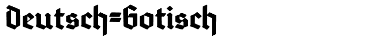 Deutsch-Gotisch