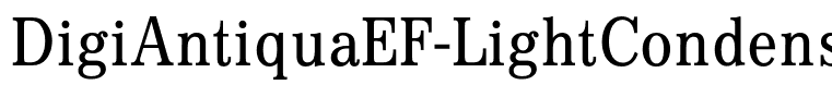 DigiAntiquaEF-LightCondensed