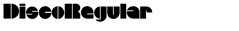 DiscoRegular