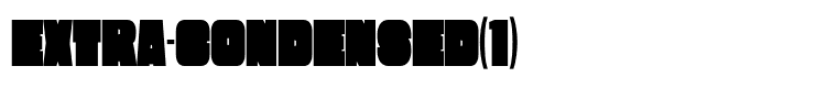 Extra-Condensed(1)