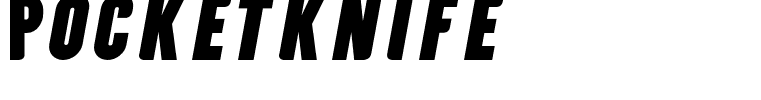 Pocketknife