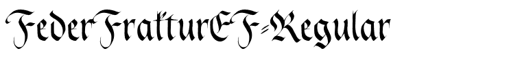 FederFrakturEF-Regular