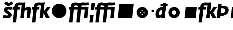 FedraSans-BoldItalicExpert