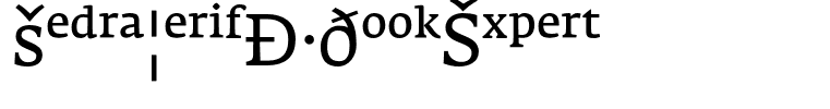 FedraSerifA-BookExpert
