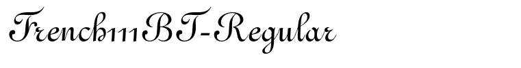 French111BT-Regular