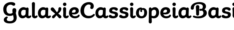 GalaxieCassiopeiaBasic-Bold