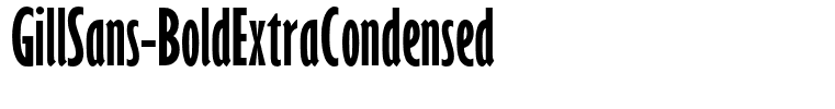 GillSans-BoldExtraCondensed