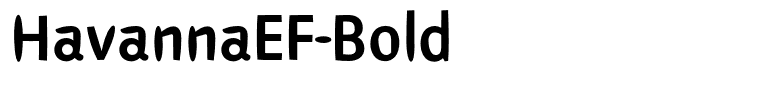 HavannaEF-Bold