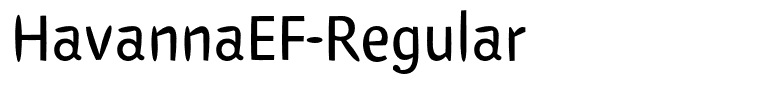 HavannaEF-Regular