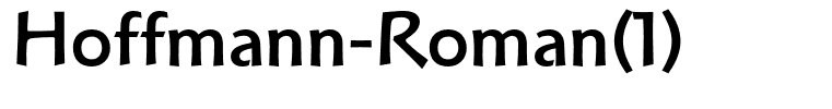 Hoffmann-Roman(1)