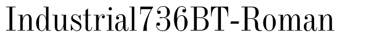 Industrial736BT-Roman