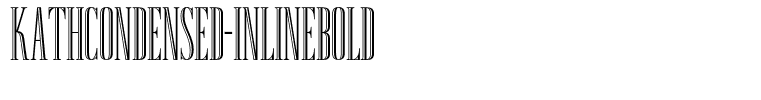 KathCondensed-InlineBold