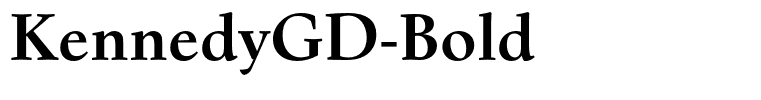 KennedyGD-Bold