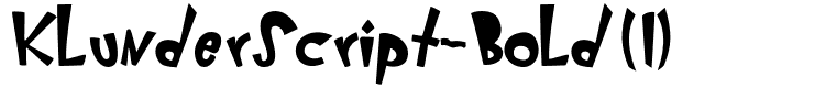 KlunderScript-Bold(1)