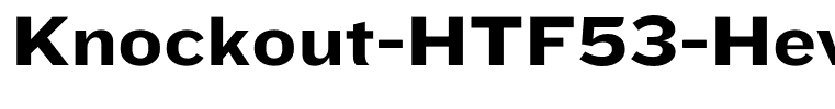 Knockout-HTF53-Heviweight