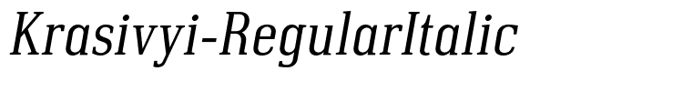 Krasivyi-RegularItalic