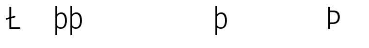LetterGothicText-LightSymbol