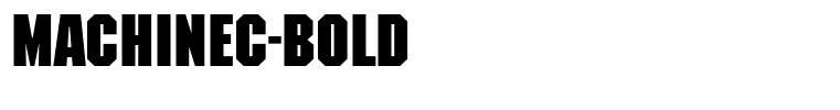 MachineC-Bold