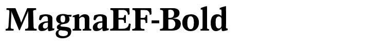 MagnaEF-Bold