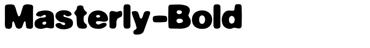 Masterly-Bold