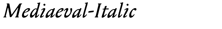 Mediaeval-Italic