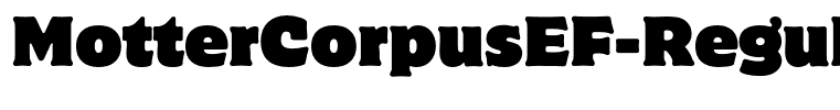 MotterCorpusEF-Regular