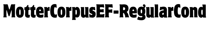 MotterCorpusEF-RegularCond