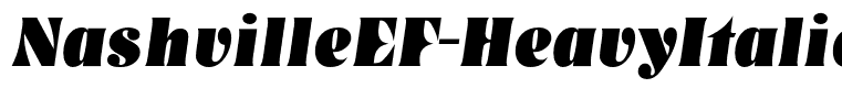 NashvilleEF-HeavyItalic