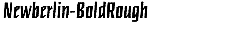 Newberlin-BoldRough