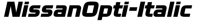 NissanOpti-Italic