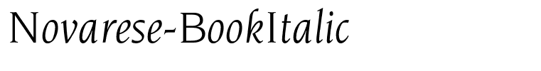 Novarese-BookItalic