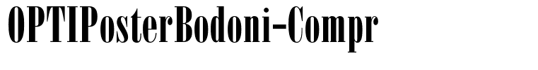 OPTIPosterBodoni-Compr