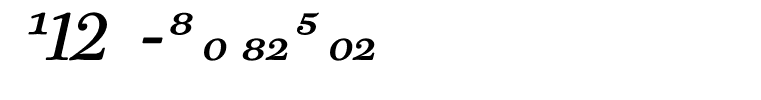 PB12PS-ItalicFrac