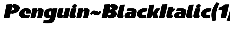 Penguin-BlackItalic(1)